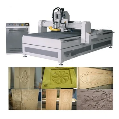 Heavy Duty Single-Double Head Wood Router Craving Machine